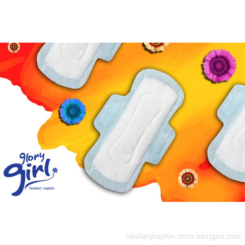 Eco-friendly dry weave sanitary napkins